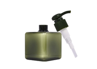 Vierkante Groene Kosmetische PETG-Flessen Hittebestendige Lange Levensduur