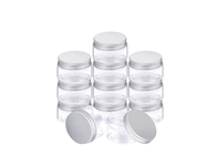 Lege de Lotionkruiken van aluminium Zilveren Deksels Kosmetische de Roomkruik Zonder lucht van 4 Oz