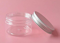 De plastic Kruiken van HUISDIEREN Lege Kosmetische Containers met Zilveren Aluminiumdeksel