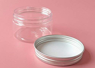 De plastic Kruiken van HUISDIEREN Lege Kosmetische Containers met Zilveren Aluminiumdeksel