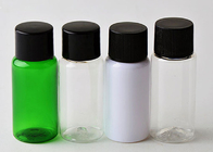 Leeg Rond Vlak het HUISDIERENpp Materiaal van Vorm Plastic Kosmetisch Flessen voor Persoonlijke verzorgingproducten