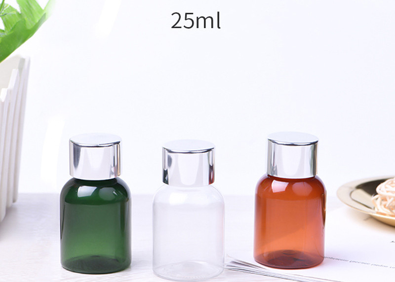 25ml plastic Kosmetische Verpakkende Aluminiumdeksels voor Shampoo/Douchegelverpakking