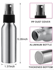 Van de Nevelflessen van de aluminium Fijne Mist van de het Metaalreis Opnieuw te gebruiken het Parfumfles