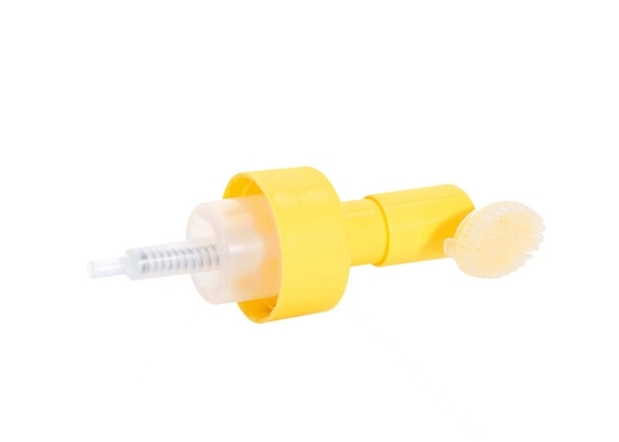 Plastic siliconen borstel schuimpomp 42/410 43/410 gezichtsreiniger zeep dispenser
