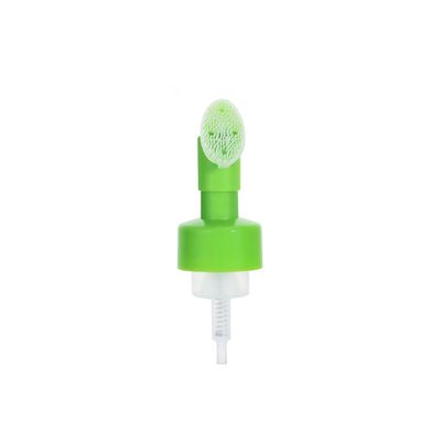 42 mm Mousse Foam Pump Dispenser Gezichtszeep Plastic Silicone Borstel Pomp Spray Fles PP Plastic Gezichtshart
