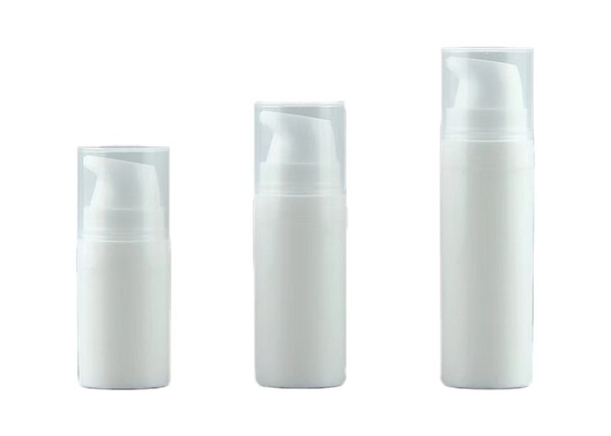 licht luxe 50 ml 80 ml vervangbaar draaiend cosmetisch luchtloze pompfles voor crème en huidverzorging