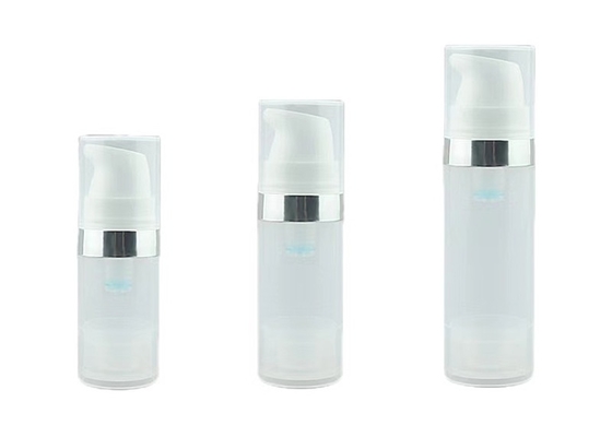licht luxe 50 ml 80 ml vervangbaar draaiend cosmetisch luchtloze pompfles voor crème en huidverzorging