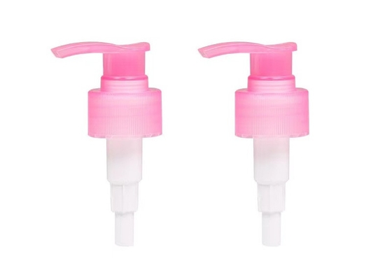 Nieuwe stijl 24mm 28mm hervulbare plastic lotion dispenser pomp voor flessen
