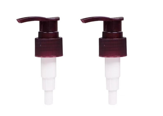 Nieuwe stijl 24mm 28mm hervulbare plastic lotion dispenser pomp voor flessen
