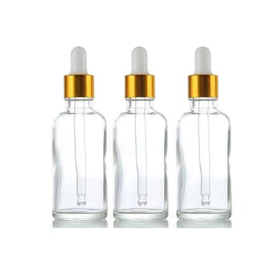 Gepersonaliseerde sluiting en kleur 20g 30g 50g dropper fles voor essentiële olie parfum
