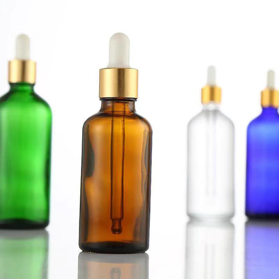 Gepersonaliseerde sluiting en kleur 20g 30g 50g dropper fles voor essentiële olie parfum