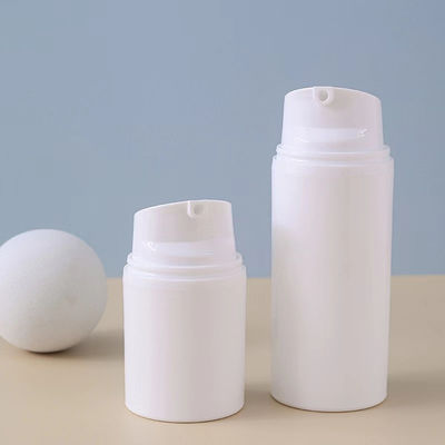 50ml Airless Vacuüm Lotion Fles Maatwerk Kleur Bedrukking Ontwerp Huidverzorging Cosmetica