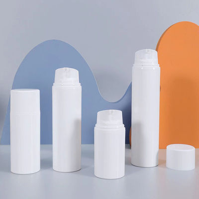 50ml Airless Vacuüm Lotion Fles Maatwerk Kleur Bedrukking Ontwerp Huidverzorging Cosmetica