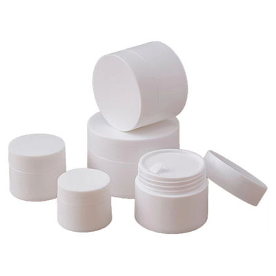 10 ml 30 ml 50 ml 75 ml Dubbellaag PP Plastic Cream Jar met Inner Liner voor huidverzorging Gezichtscrème