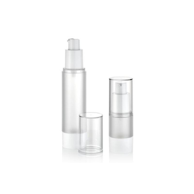 Plastic luchtloze fles met vacuümpomp 15 ml 30 ml 50 ml 80 ml & 100 ml