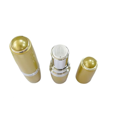 3g aangepaste kleurrijke kunststof lege lipgloss container cosmetische verpakking ronde lippenstift buis