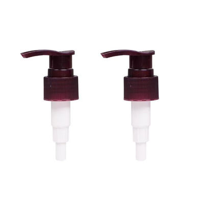 Diverse soorten aanpassing ondersteund 24/28mm lotionpomp voor cosmetische lotionflessen of bodylotion