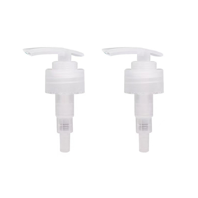 1.5cc dosering lotion pomp voor 24mm 28mm schroef geribde sluiting Multiple cap opties
