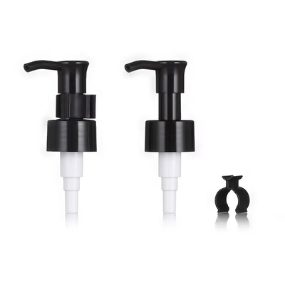 Veelzijdige 20 mm 24 mm ribbed sluiting lotion pomp met clip