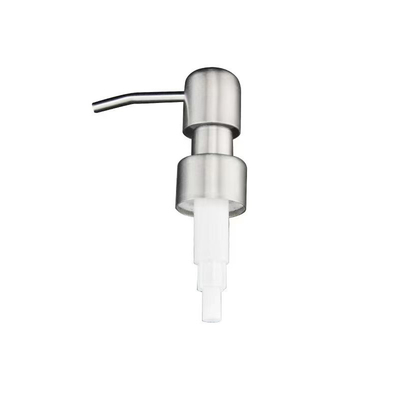 28 mm roestvrij staal lotion pomp voor badkamer cosmetica