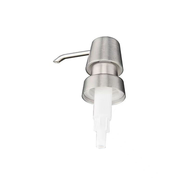 28 mm roestvrij staal lotion pomp voor badkamer cosmetica