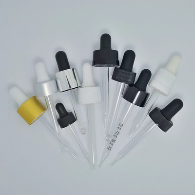 Op maat gesloten 18 mm 20 mm 24 mm glazen druppel voor essentiële oliefles