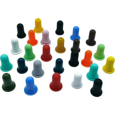 18 mm 20 mm 24 mm essentiële olie flessen glazen dropper met custom rubber