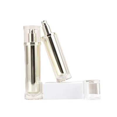 100 ml Acryl Airless Pump Gezichtslotion Cosmetica Fles Creme Jar Set