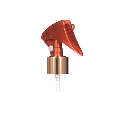 28/410 24/410 Gold Aluminium Mini Trigger Sprayer Zwart en wit Transparent Plastic Head Push Button Switch Trigger
