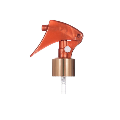 28/410 24/410 Gold Aluminium Mini Trigger Sprayer Zwart en wit Transparent Plastic Head Push Button Switch Trigger
