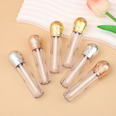 Groothandel Custom 3.5G lege lippenstift buis met rubberen zegel schroef sluiting Plastic Lip Balm buis voor cosmetische container verpakking