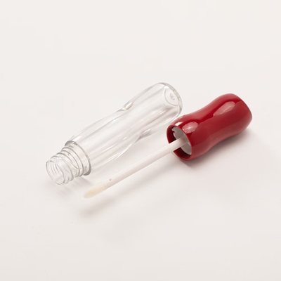 3.5g 5g lege lippen Lipstick buis met rubberen zegel schroef sluiting Plastic Lipbalm buis voor cosmetische container verpakking