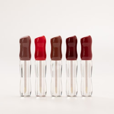 3.5g 5g lege lippen Lipstick buis met rubberen zegel schroef sluiting Plastic Lipbalm buis voor cosmetische container verpakking