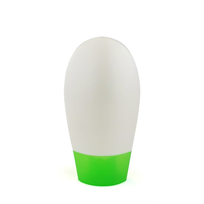 Platte plastic zonnebrandstof buis Verpakking Squeeze huidverzorgingscrème fles