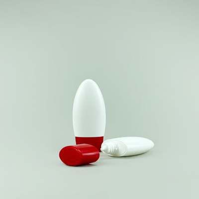 Op maat gemaakte HDPE plastic zonnebrandcrème fles Luxe zonnebescherming met schroefdop