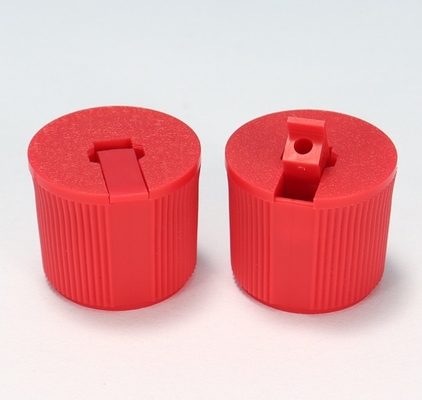 28 415 Rood PP schroefriemen Plastic torret dispensing caps Twist top cap torret cap