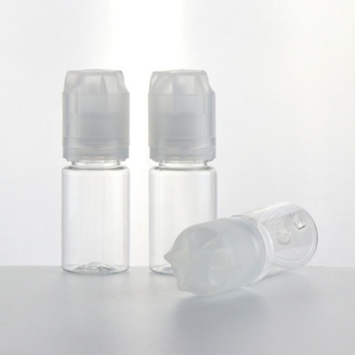 Handige 30 ml plastic druppelfles met lange dunne punt en kindvrije dop