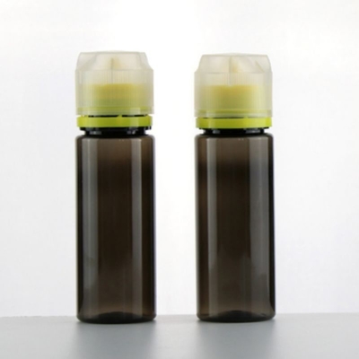 Handige 30 ml plastic druppelfles met lange dunne punt en kindvrije dop