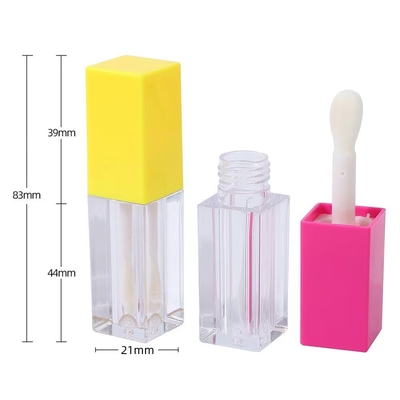 Schattige cartoon Lipbalm Nieuwe stijl lege container Custom Logo Cosmetische make-up Lipstick Case Verpakkingsbuizen