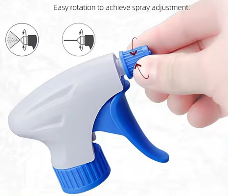28 mm PP Plastic Mist Spray Trigger Sprayer met clip en verstelbare mondstuk voor veelzijdige toepassingen