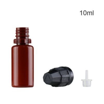 Fabrikanten Warme verkoop 10 ml plastic PET rookbottel