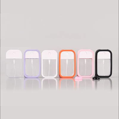 Pocket plastic creditcard spuitfles kleurrijke parfum spuitfles