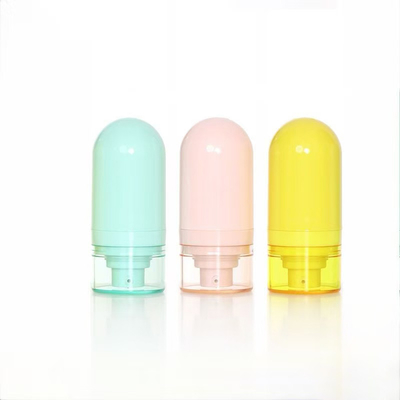 Op maat gemaakte omgekeerde luchtloze fles Sproeifles Omgekeerde antiseptische cosmetica