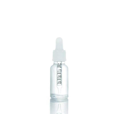 18 mm plastic flesdropper en 10 ml Amber Oil Glass essentiële oliefles voor reizen of thuis