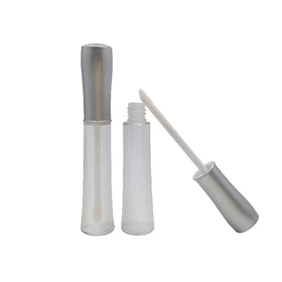 Ronde Custom Logo Lipgloss Tubes Verpakking Leeg 6ml Helder Lipgloss Tubes Met Stok