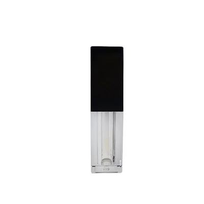 Custom 4g lege ronde mond Lipstick buis met rubberen zegel schroef sluiting Plastic Lipbalm buis voor cosmetische container verpakking