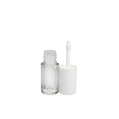 Groothandel Custom 3.5G lege lippenstift buis met rubberen zegel schroef sluiting Plastic Lip Balm buis voor cosmetische container verpakking