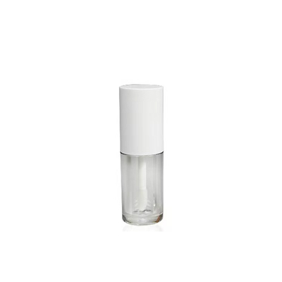 Groothandel Custom 3.5G lege lippenstift buis met rubberen zegel schroef sluiting Plastic Lip Balm buis voor cosmetische container verpakking