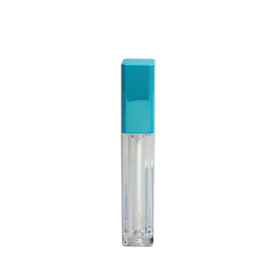 3G lege gebovelde mond Lipstick buis met rubberen zegel schroef sluiting Plastic Lipbalm buis voor cosmetische container DIY