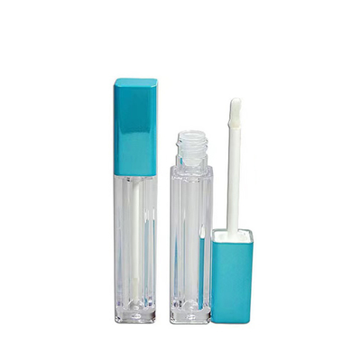 3G lege gebovelde mond Lipstick buis met rubberen zegel schroef sluiting Plastic Lipbalm buis voor cosmetische container DIY